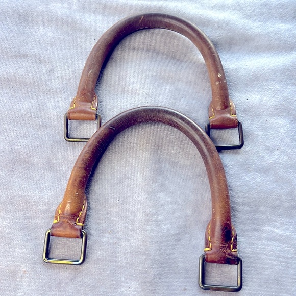 Louis Vuitton Handbags - Louis Vuitton Vanchetta Leather Keepall Speedy Strap Replacement Set t37